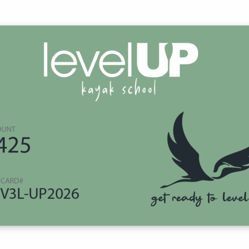 level up kayak school gift card
